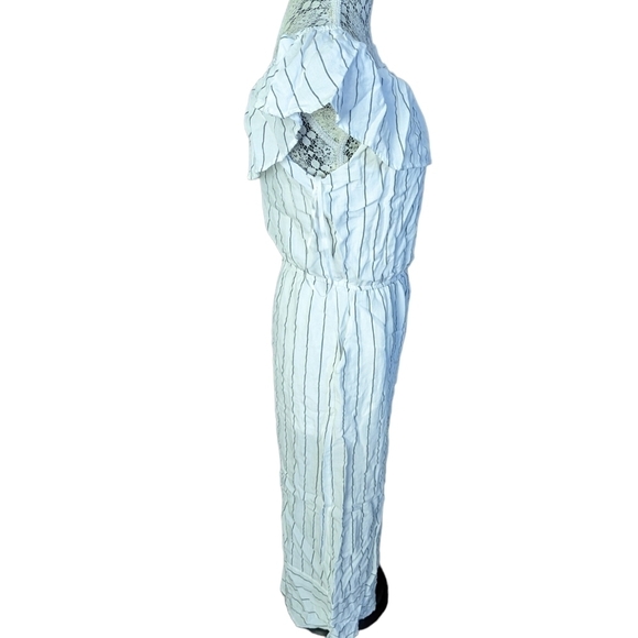 Yaya & Co Striped Jumpsuit - Picture 3 of 9